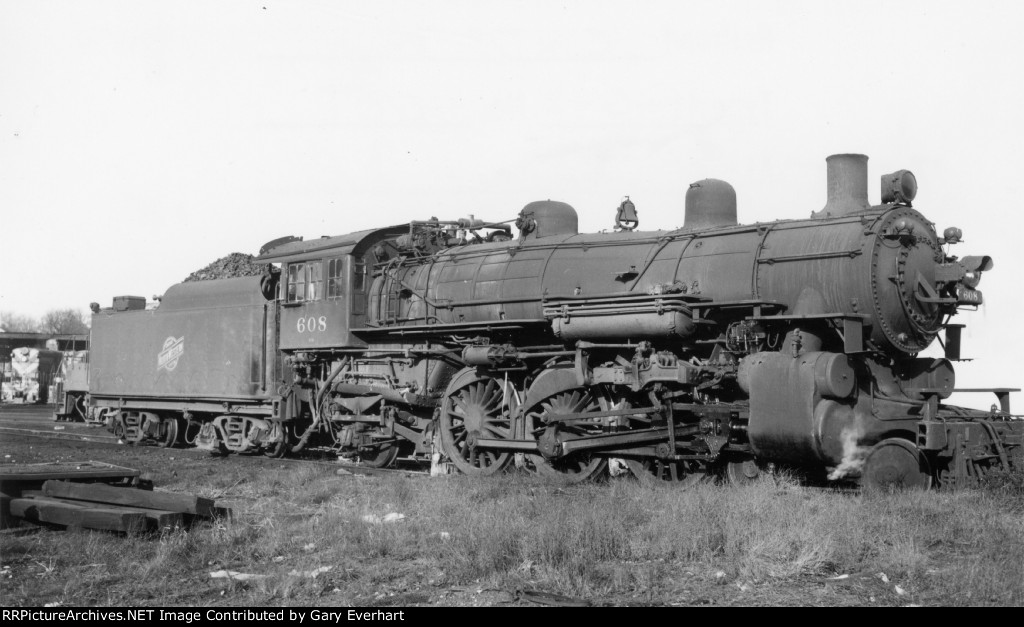 CNW 4-6-2 #608 - Chicago & North Western